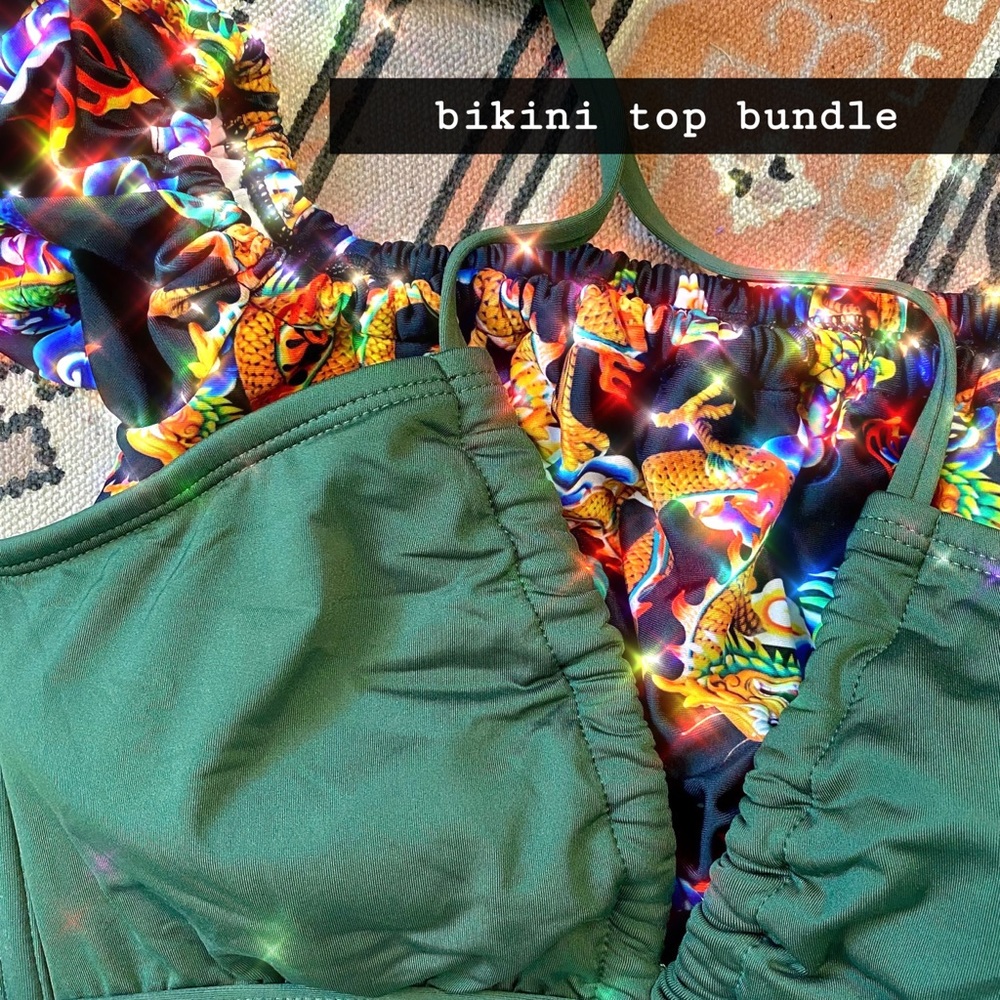 NWOT Bikini Top Bundle